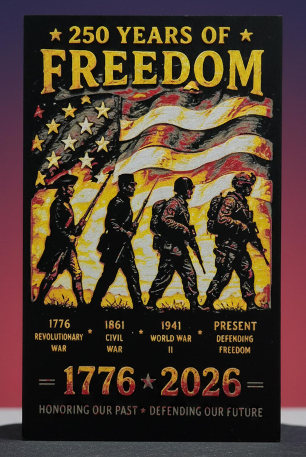 250 Years of Freedom — Golden Age Collection Patriotic Art