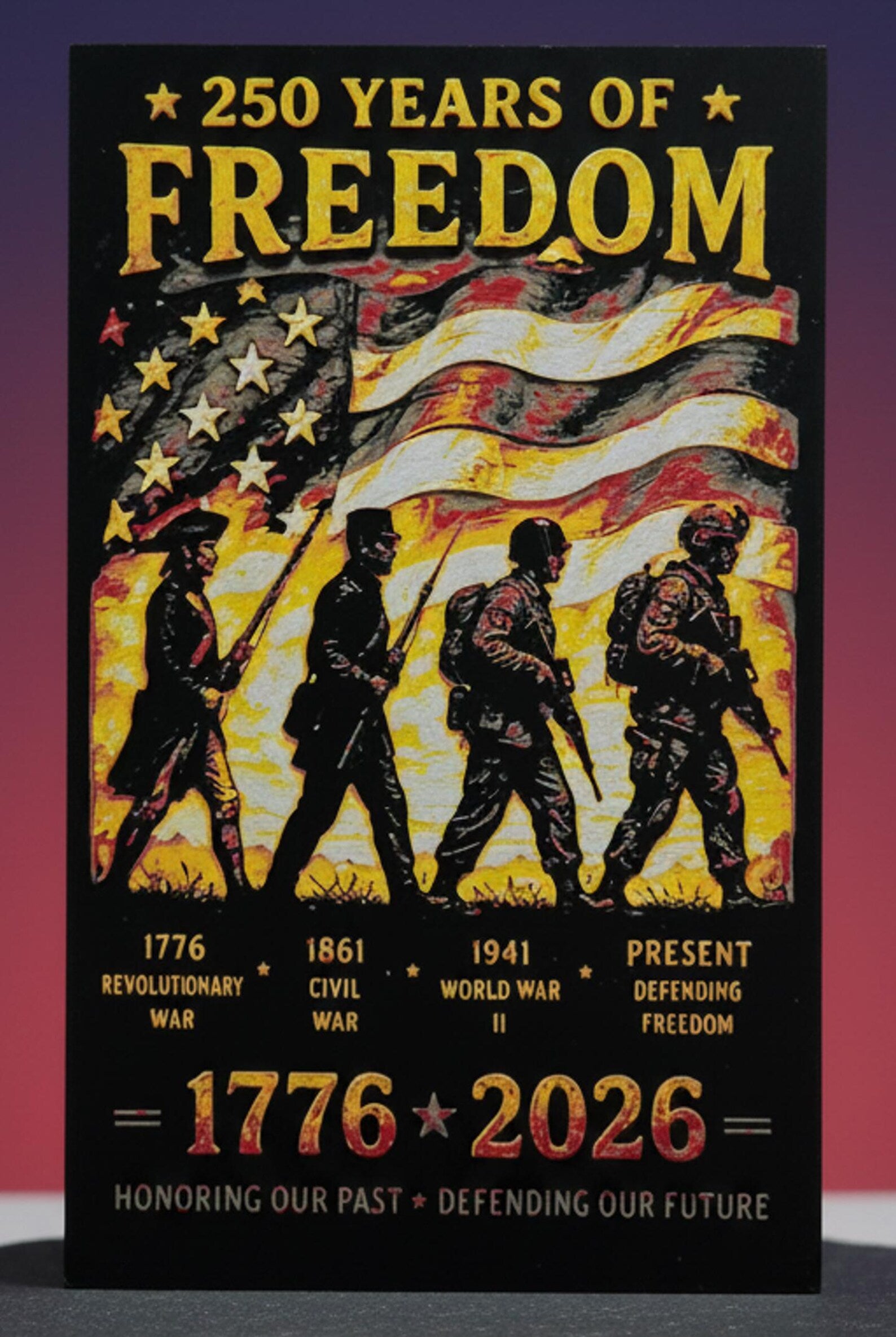 250 Years of Freedom — Golden Age Collection Patriotic Art