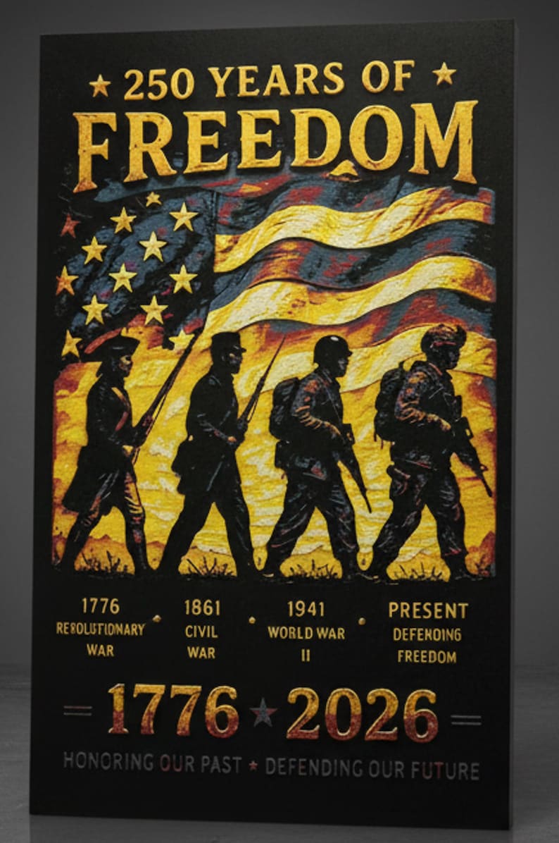 250 Years of Freedom — Golden Age Collection Patriotic Art