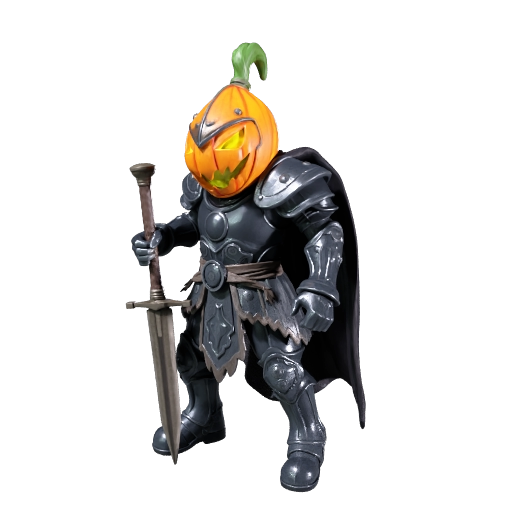 Pumpkin Knight STL & Multicolor 3MF